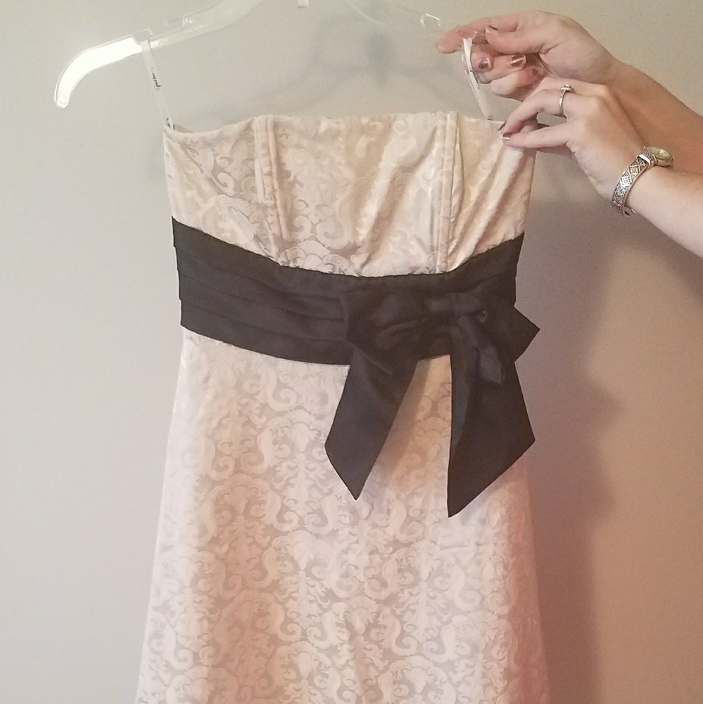Champagne Gold formal Dress
